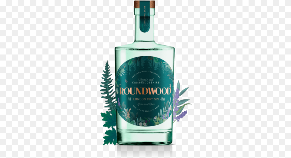 Roundwood Distillery Huntingdon Gin, Alcohol, Beverage, Liquor, Absinthe Png