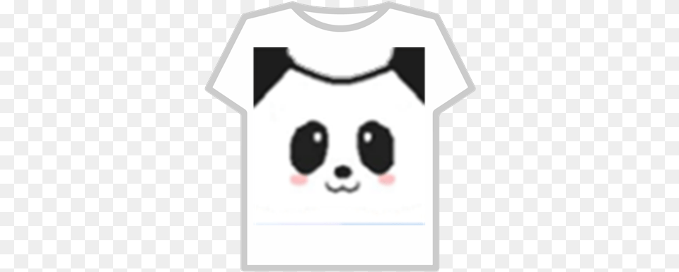 Roupa De Panda Em Camisa De Panda Roblox, Clothing, T-shirt, Shirt Png Image
