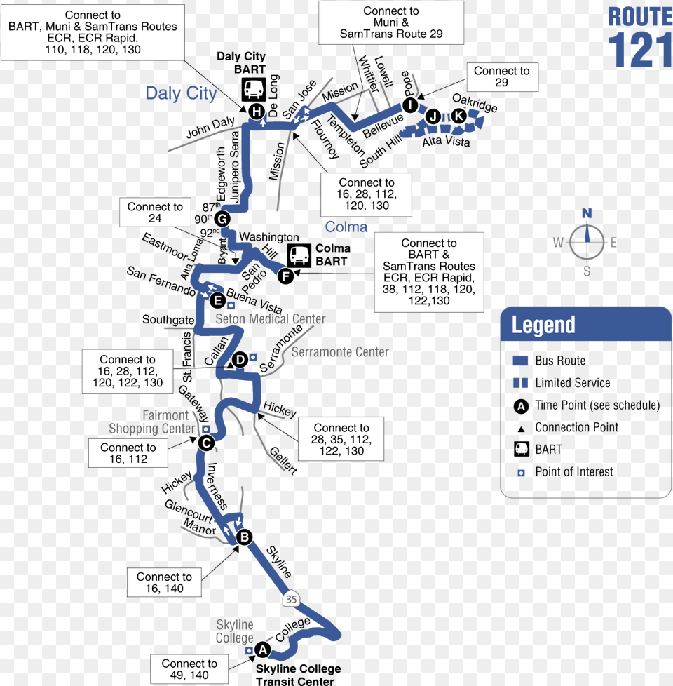 Route 121 Map 121 Bus Route Map, Person Free Transparent Png