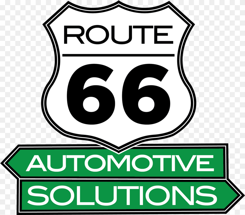 Route 66 Automotive Solutions Logo, Symbol, Number, Text Png