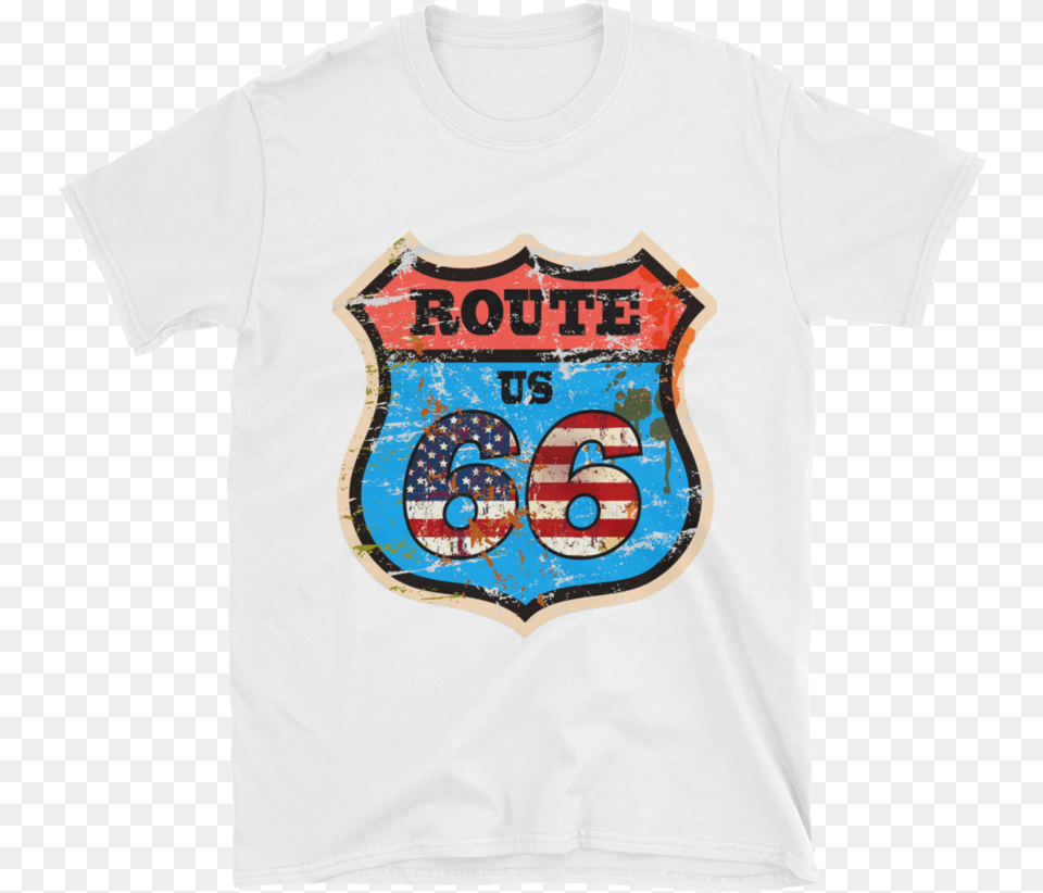 Route 66 Clipart, Clothing, T-shirt, Logo Free Png Download