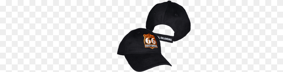 Route 66 Harley For Baseball, Baseball Cap, Cap, Clothing, Hat Free Png