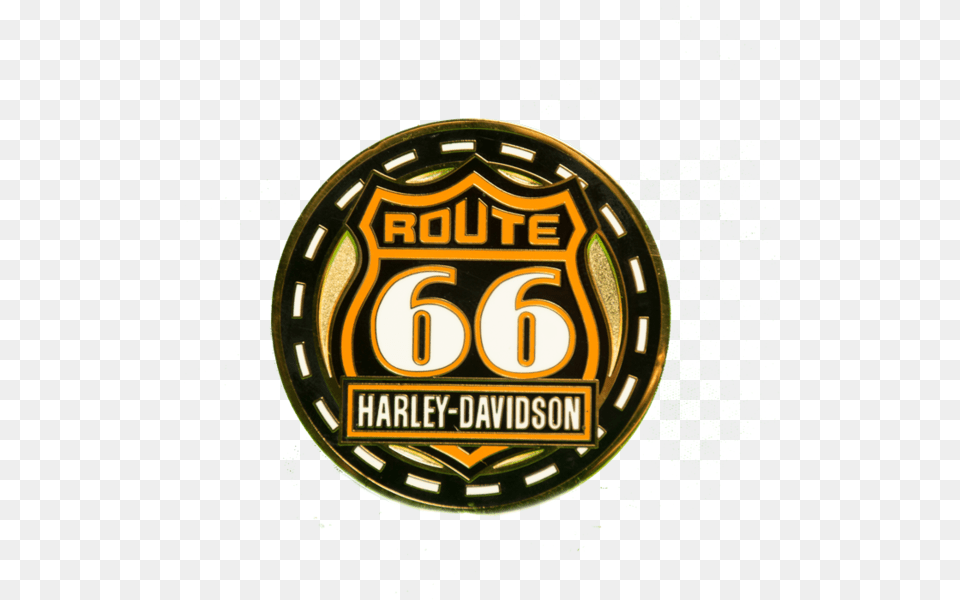 Route 66 Harley Harley Davidson, Logo, Badge, Symbol, Wristwatch Free Png