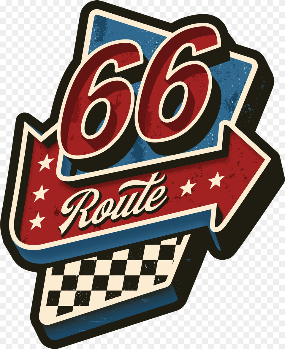 Route 66 Hotel Signclass Lazyload Lazyload Mirage Kick American Football, Restaurant, Diner, Indoors, Food Png