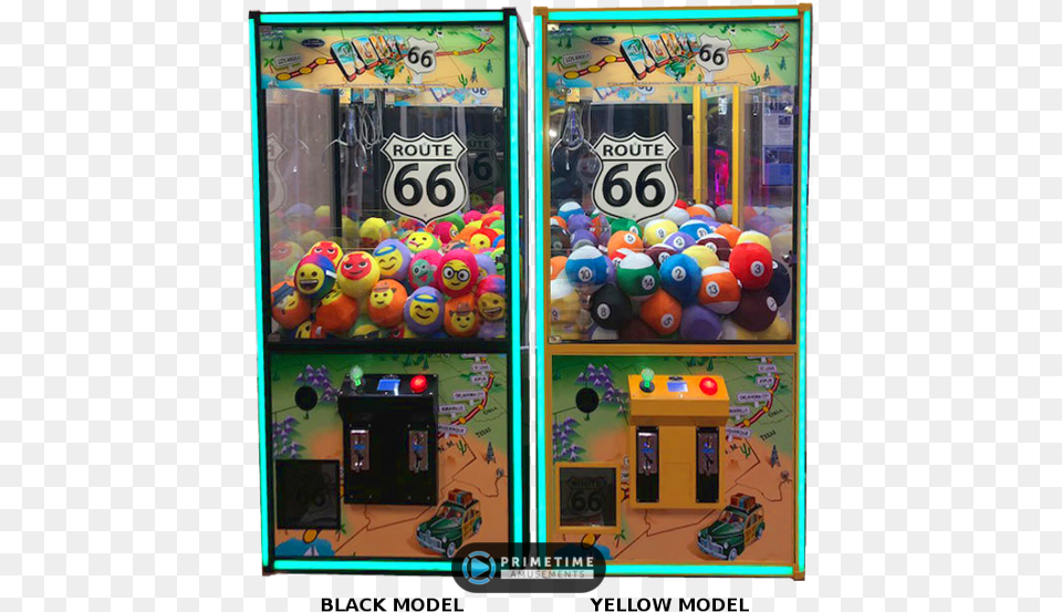 Route 66 Nostalgia Crane Machine By St Pool, Play Area, Indoors Png Image