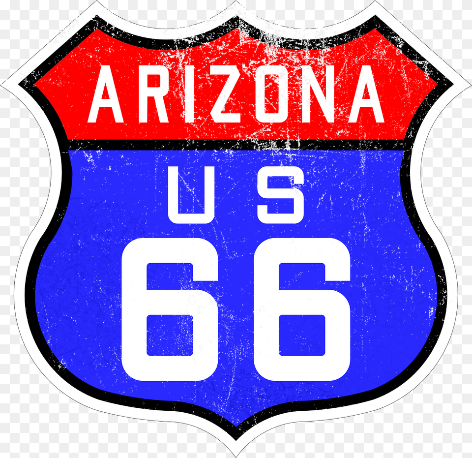 Route 66 Sign Clipart, Symbol, Logo Free Png Download