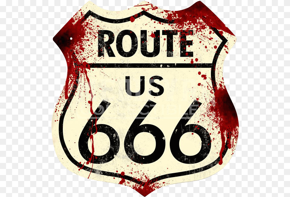 Route 666 Road Sign Route, Symbol, Logo, Road Sign Free Png