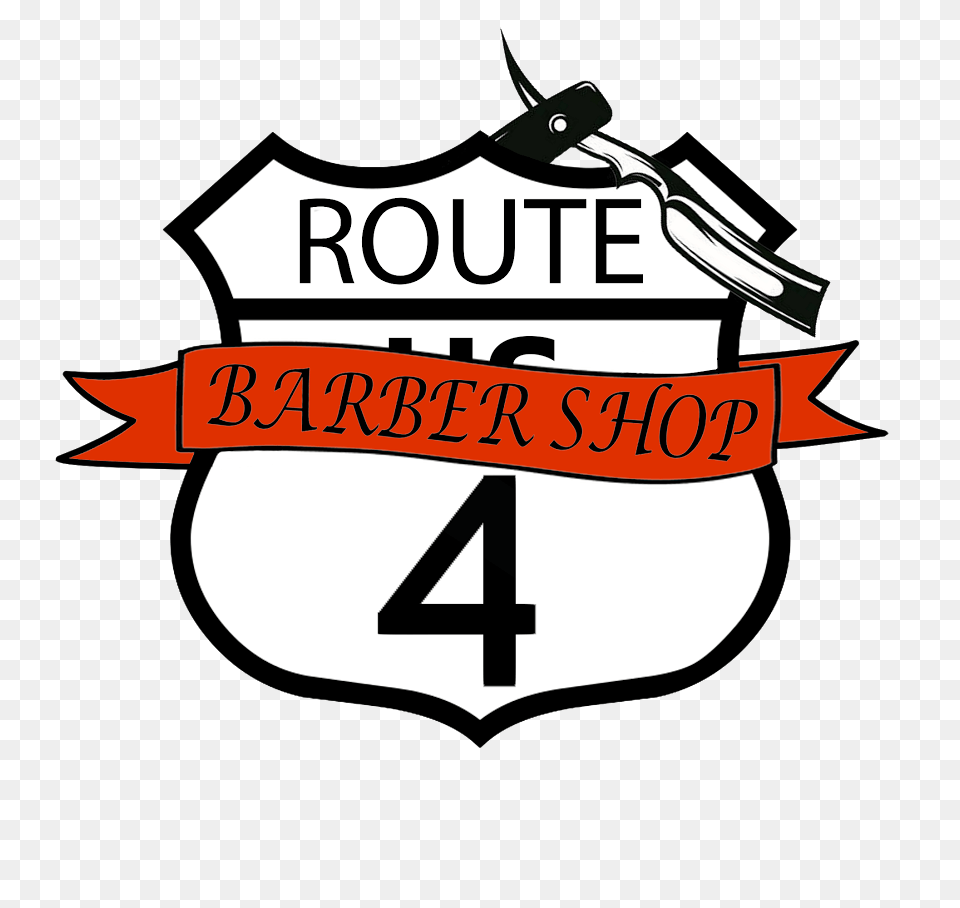 Route Barber Shop, Logo, Symbol Png Image