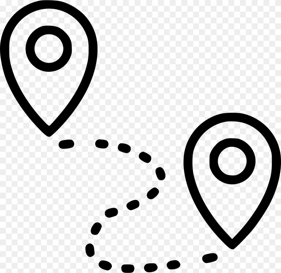 Route Circle, Stencil Free Png