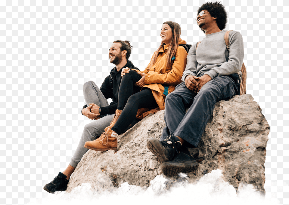 Route Spain Sitting, Clothing, Person, People, Pants Png Image