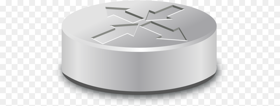Router 3d Graphic Icon Transparent Cisco Router Icon, Silver, Hot Tub, Tub, Furniture Png Image