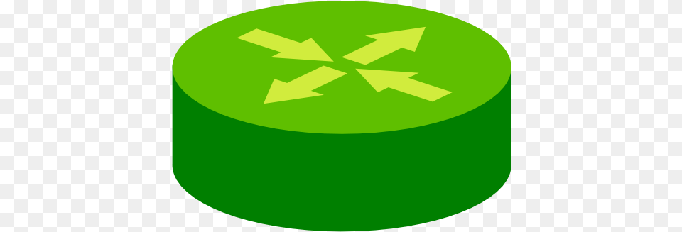 Router Warning, Green, Symbol, Recycling Symbol, Disk Free Transparent Png