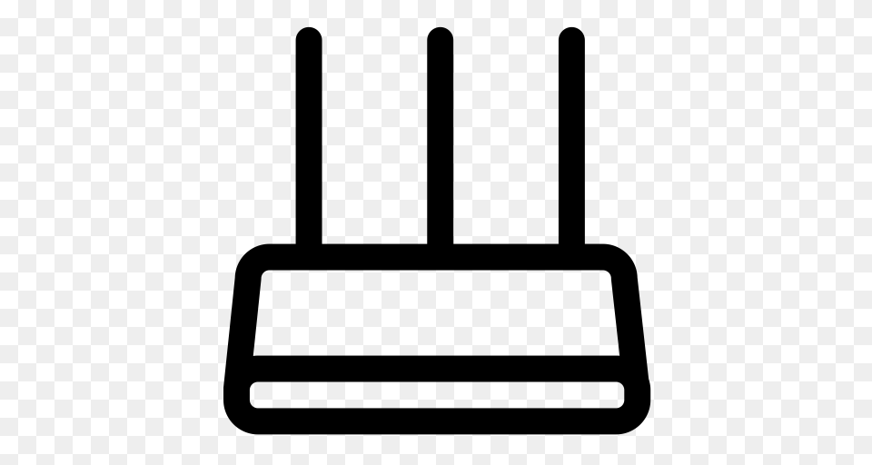 Router Wifi Wifi Modem Icon With And Vector Format For, Gray Free Png