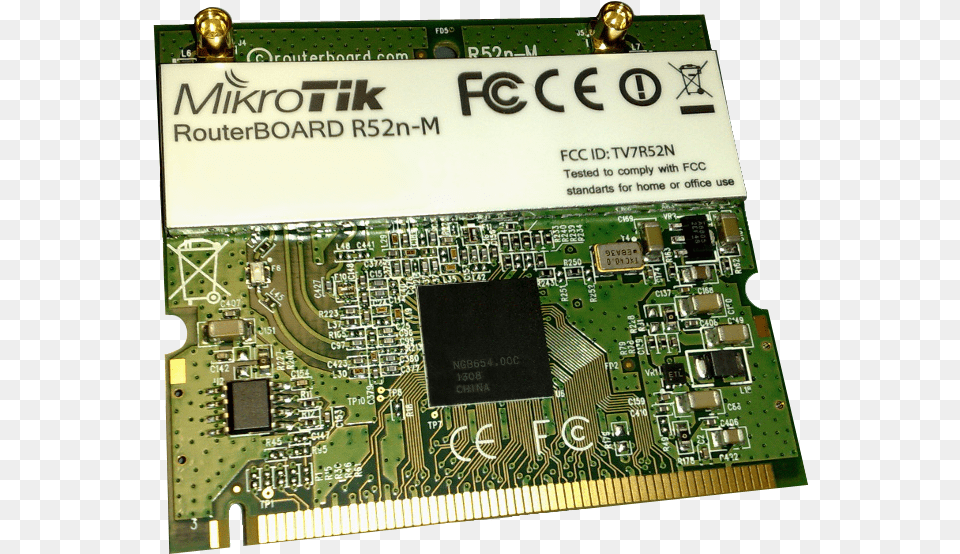 Routerboard R52n M Top View Transparent Mikrotik, Computer Hardware, Electronics, Hardware, Computer Png Image