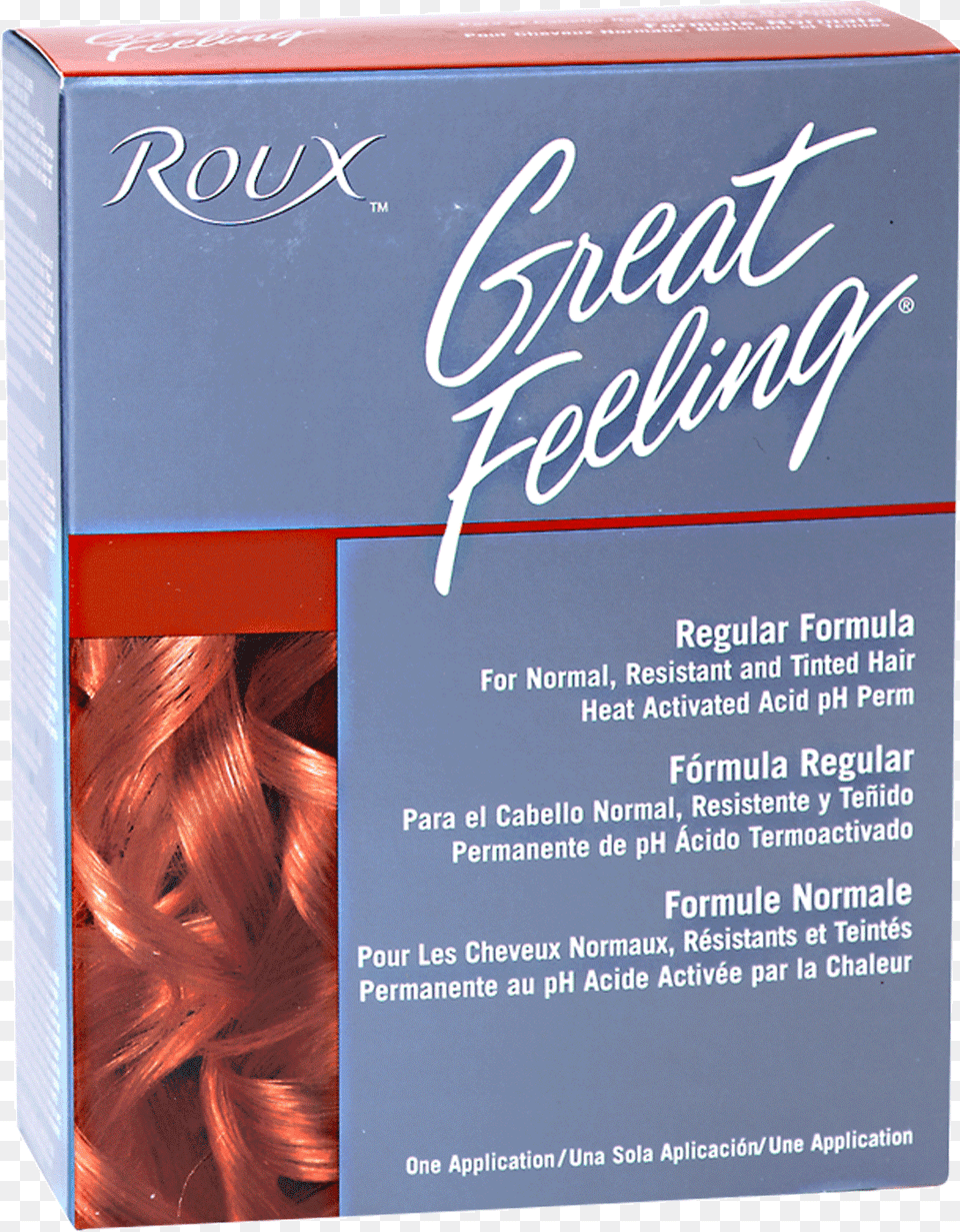 Roux Great Feeling Perm Regular Formula, Book, Publication, Advertisement Free Transparent Png
