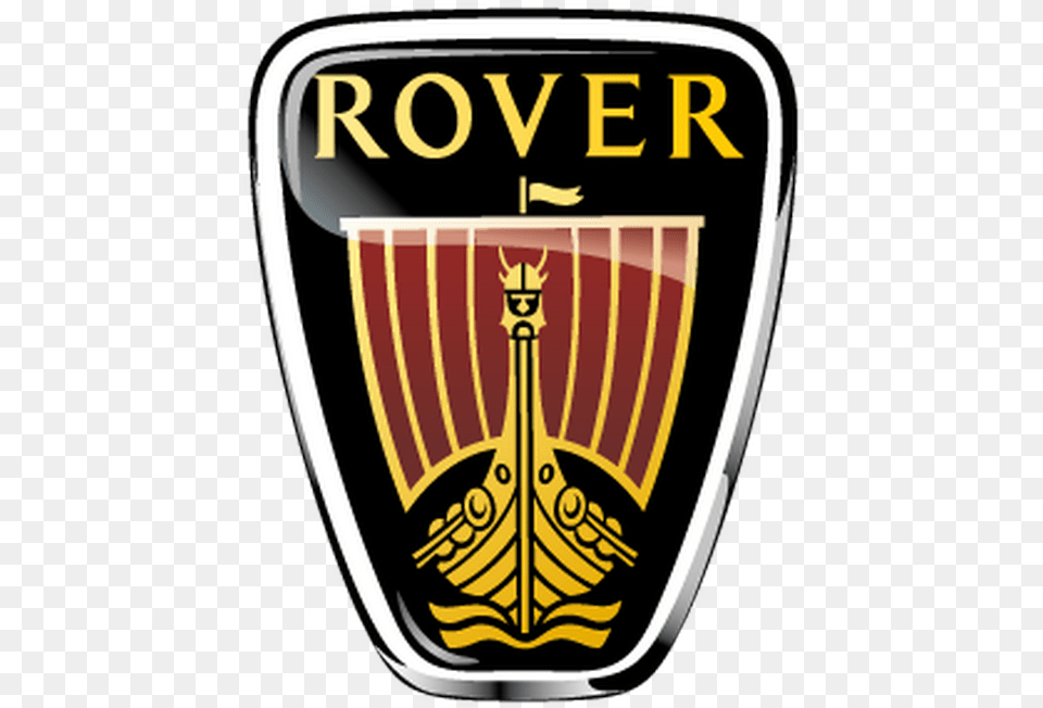 Rover Logo Sticker Logo With Viking Ship, Badge, Emblem, Symbol Free Png
