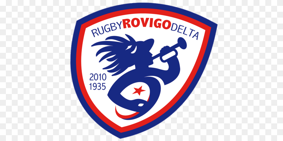 Rovigo Rugby Logo, Badge, Symbol, Emblem Free Transparent Png