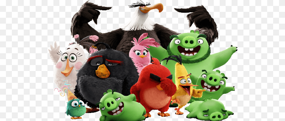 Rovio The Makers Of Angry Birds Are Building A New Mmo Angry Birds The Movie Wallpaper Hd, Plush, Toy, Animal, Bird Free Png