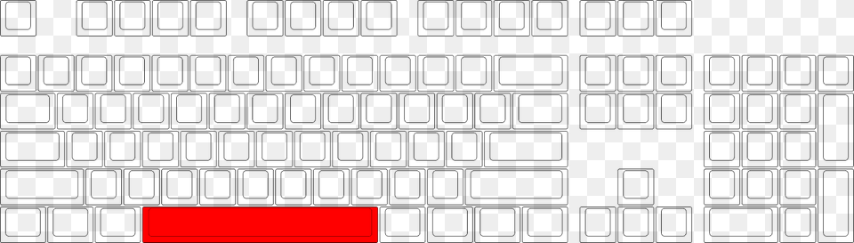 Row 3 Keycap Free Png