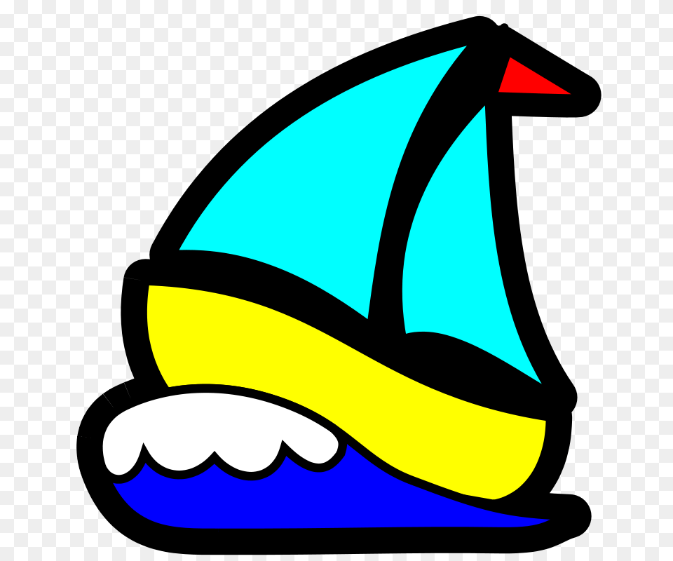 Row Boat Clipart Toy Sailboat, Hat, Clothing, Cap, Shoe Png Image