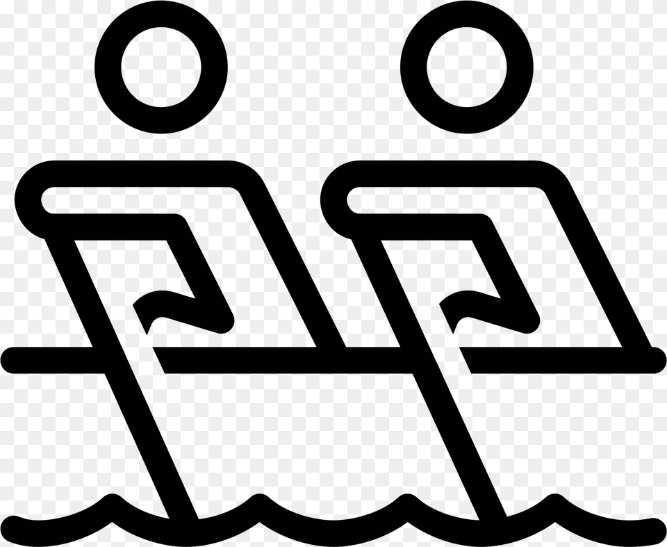 Row Boat Icon Rowing Icon, Gray Png Image