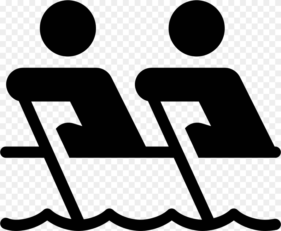 Row Boat Rowing Boat Icon, Gray Png