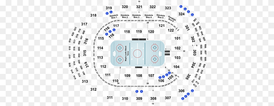 Row Ga Air Canada Centre, Cad Diagram, Diagram Png Image