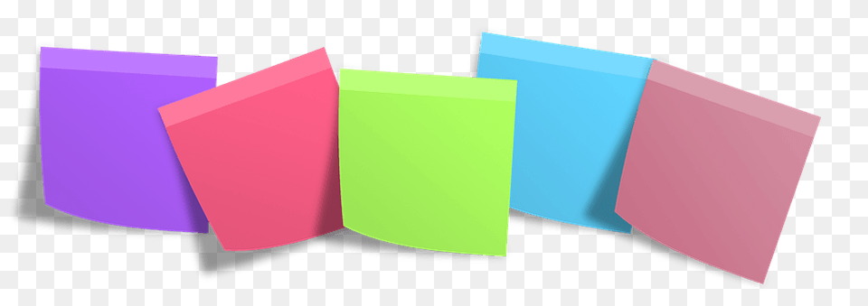 Row Of Sticky Notes, File Binder, File Folder Free Png Download