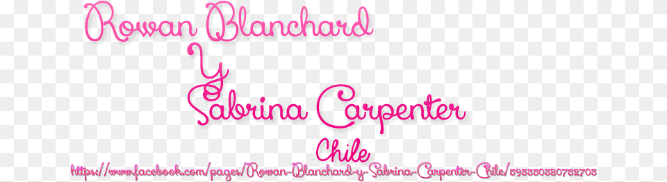 Rowan B Y Sabrina C Chile Horizontal, Purple, Text, Blackboard Free Transparent Png