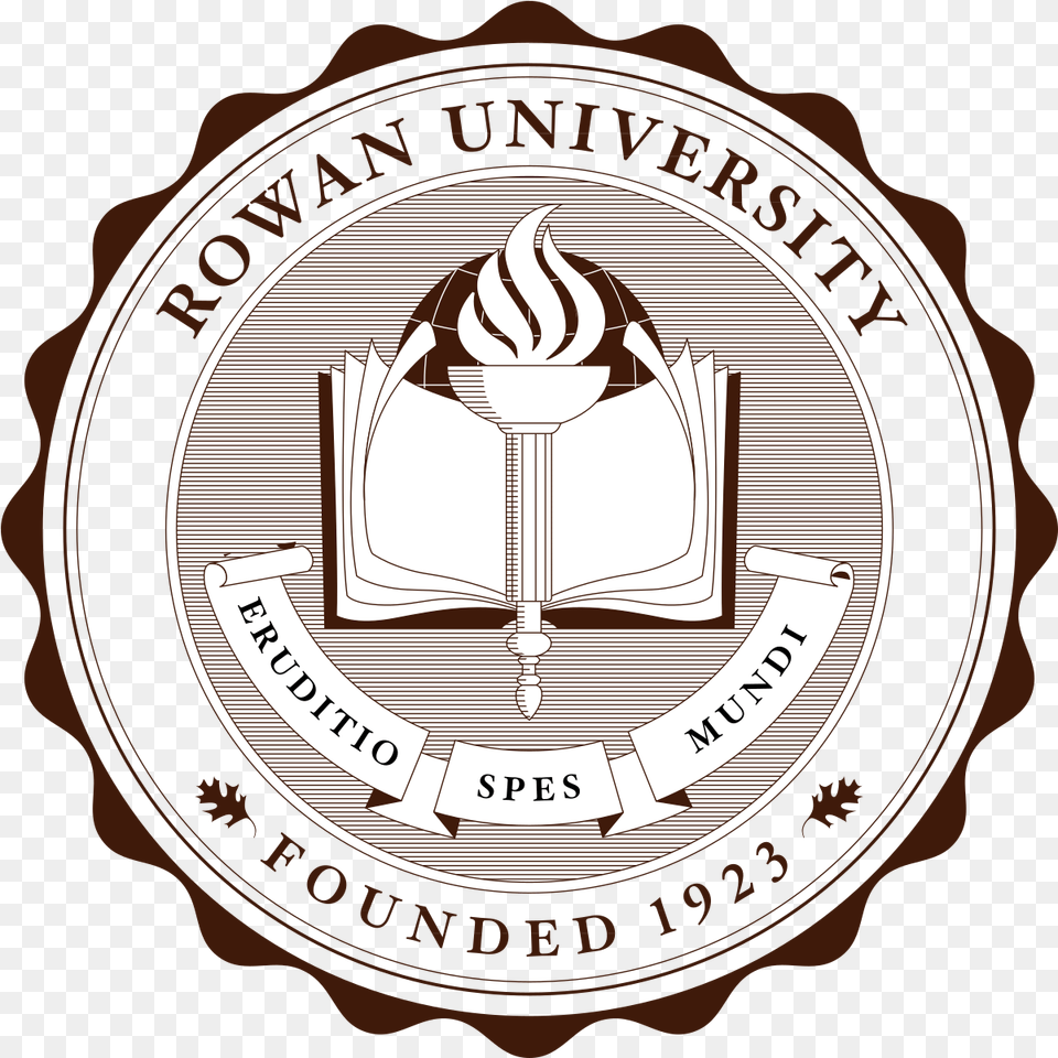 Rowan University Glassboro State College Logo, Emblem, Symbol, Cream, Dessert Free Png