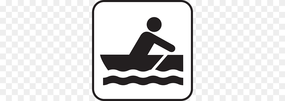 Rowboat Sign, Symbol, Device, Grass Png Image