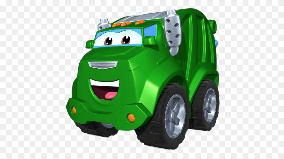 Rowdy The Garbage Truck, Machine, Wheel, Tractor, Transportation Png Image