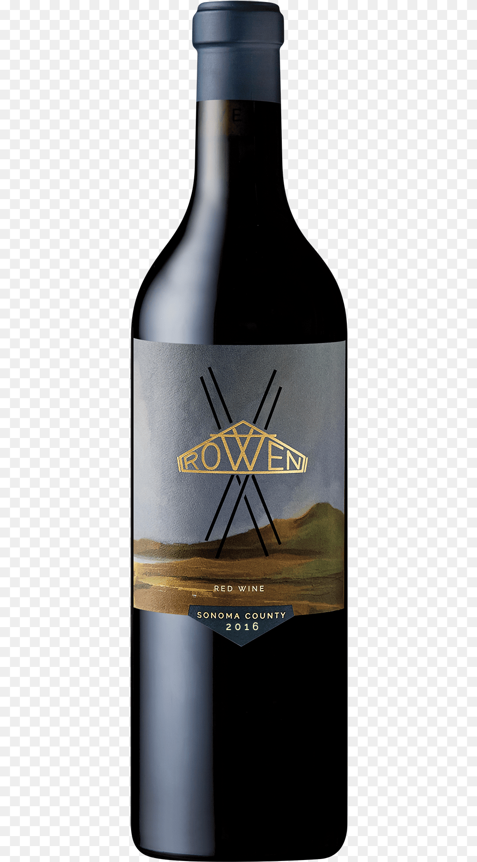Rowen Red Wine, Bottle, Alcohol, Beer, Beverage Png Image