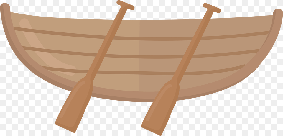 Rowing Boat Clipart, Oars, Paddle, Bow, Weapon Free Png Download