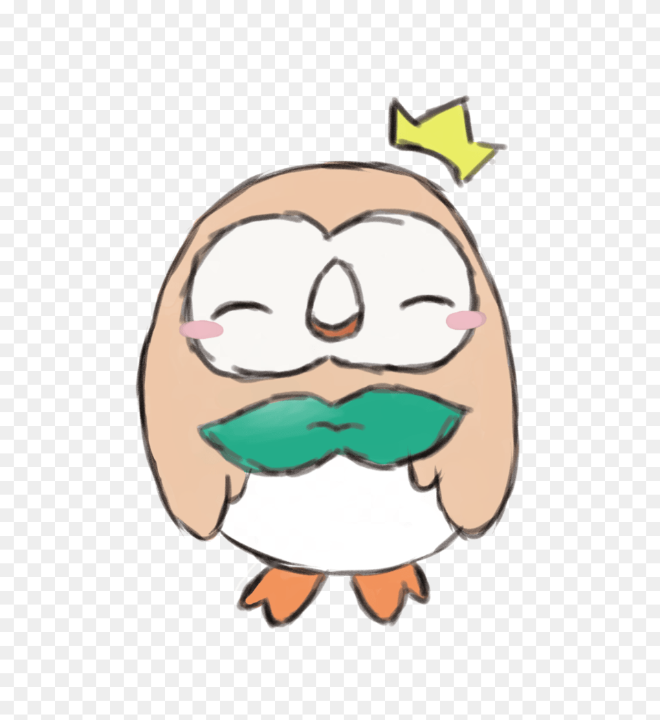 Rowlet, Baby, Person, Face, Head Free Png Download