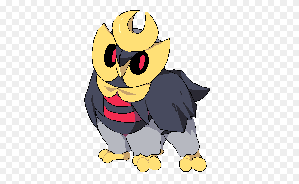 Rowlet And Giratina Fusion Perhaps Please And Thank You Hope, Cartoon, Baby, Person Free Png