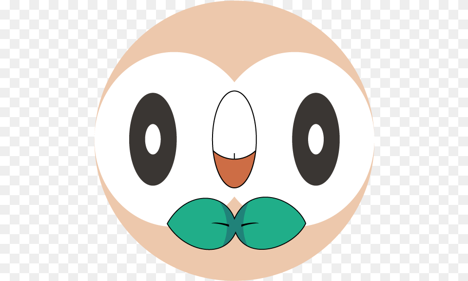 Rowlet Bubble Thing I Made Pokemon Dot, Disk, Food, Egg Png Image
