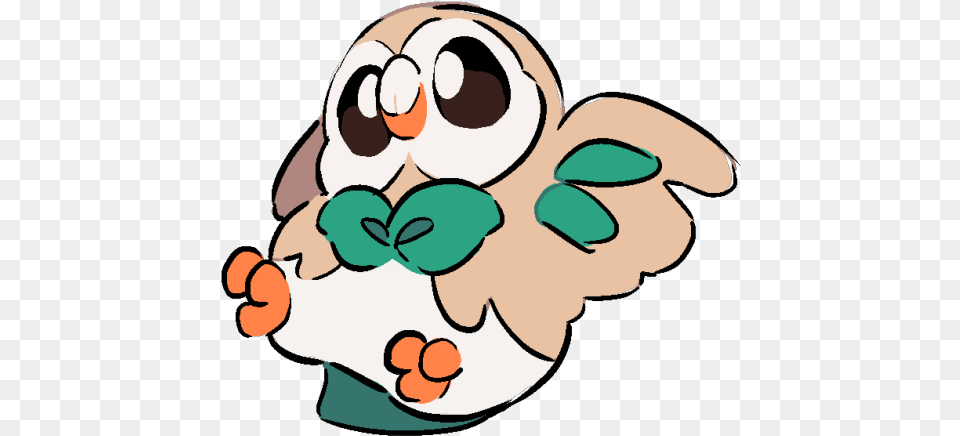 Rowlet But With Line Density, Baby, Person Free Png Download