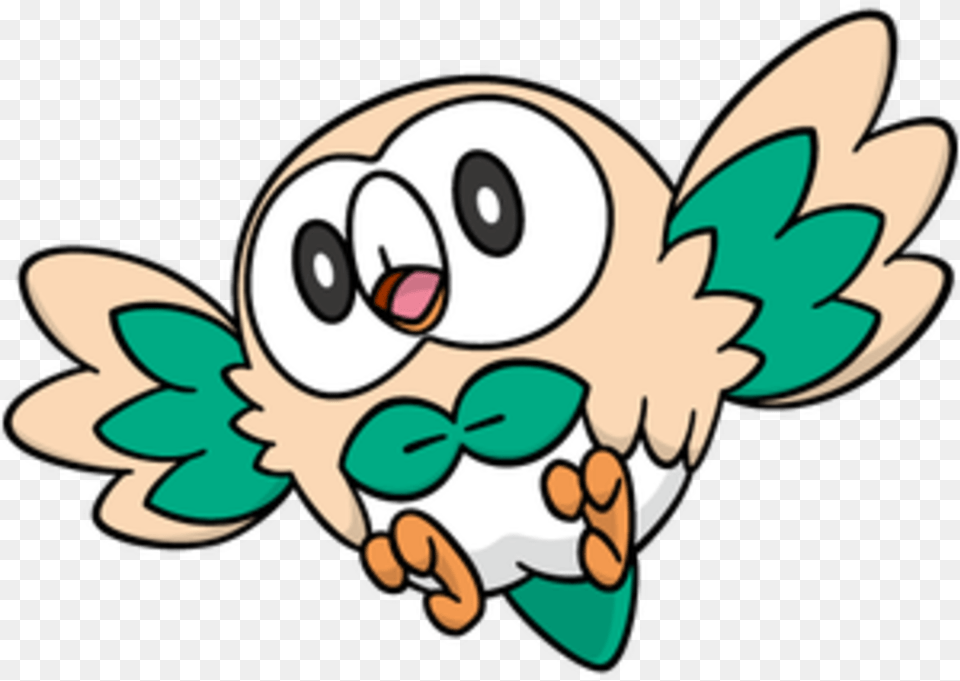 Rowlet Global Link Clipart Pokemon Rowlet, Face, Head, Person, Baby Free Png Download
