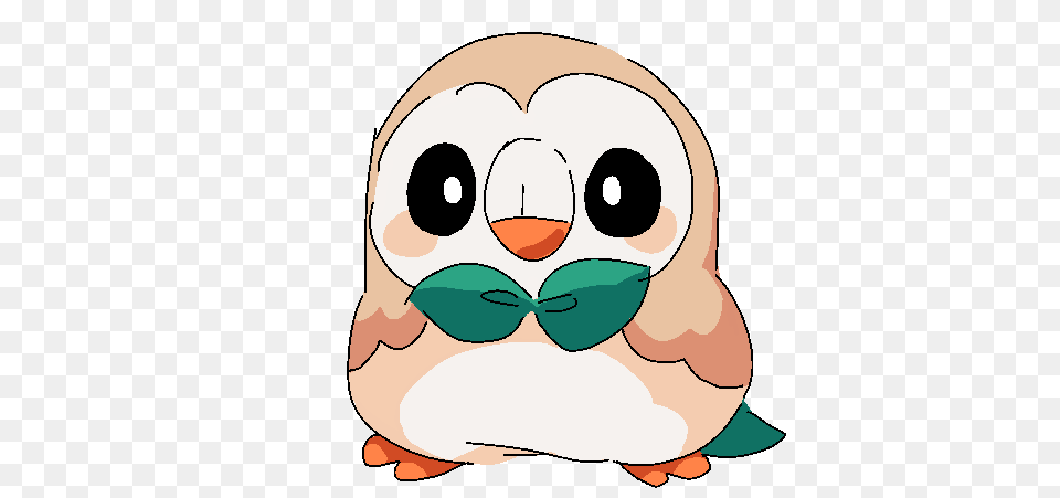 Rowlet Pokemon Sun And Moon, Baby, Person, Plush, Toy Free Png Download