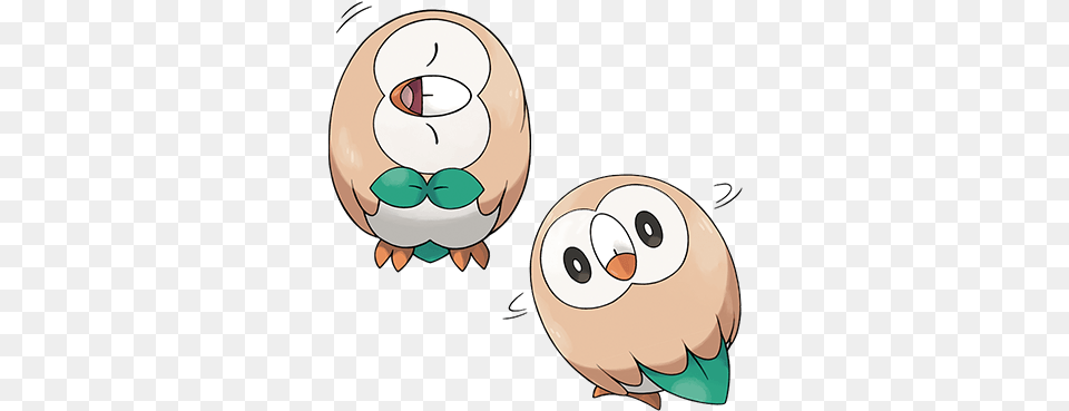 Rowlet Pokemon Sun Moon Rowlet Png Image