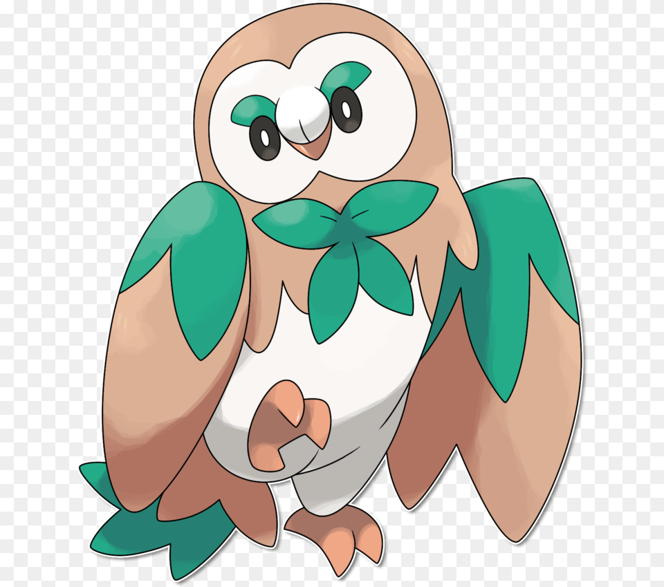 Rowlet S Evolution Download Pokemon Rowlet First Evolution, Baby, Person, Animal Free Png