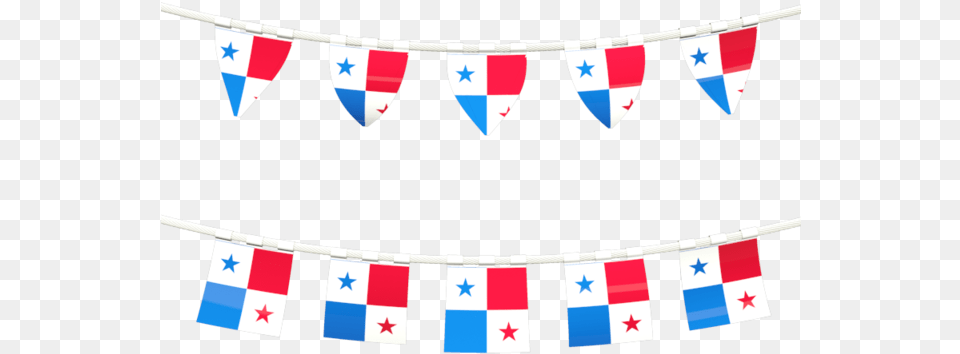 Rows Of Flags Panama Flag Banner Free Png