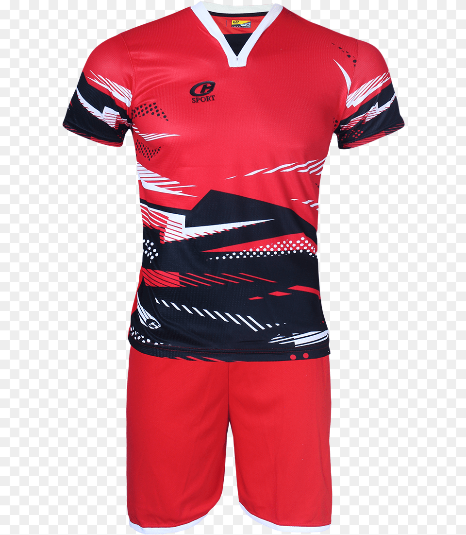Rox Football Set Red, Clothing, Shirt, Shorts, Jersey Free Png
