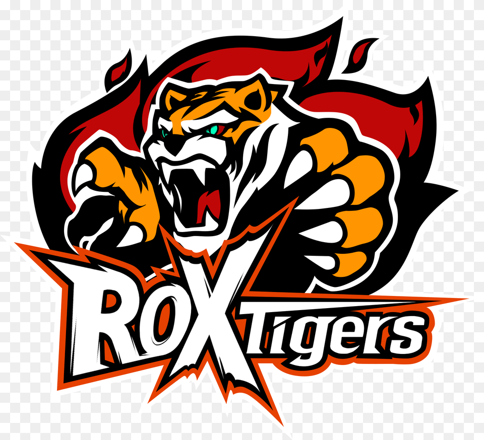 Rox Tigers 2017, Logo, Emblem, Symbol, Face Free Png Download