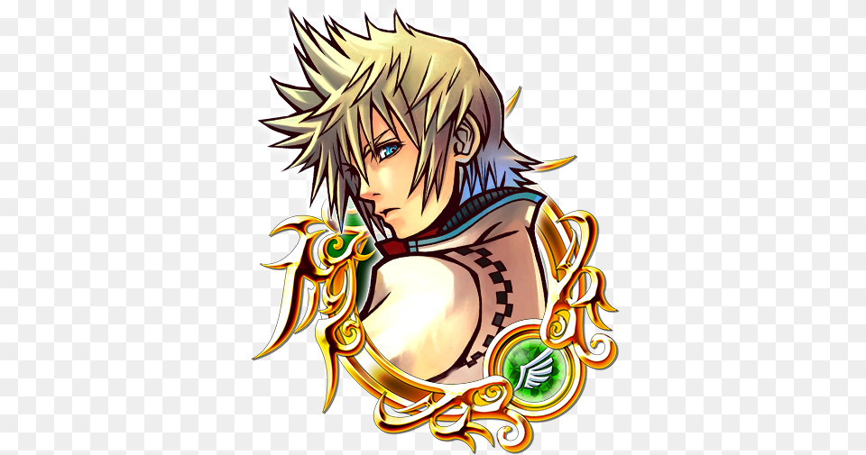 Roxas Art Necho Cat Kingdom Hearts, Publication, Book, Comics, Adult Png Image