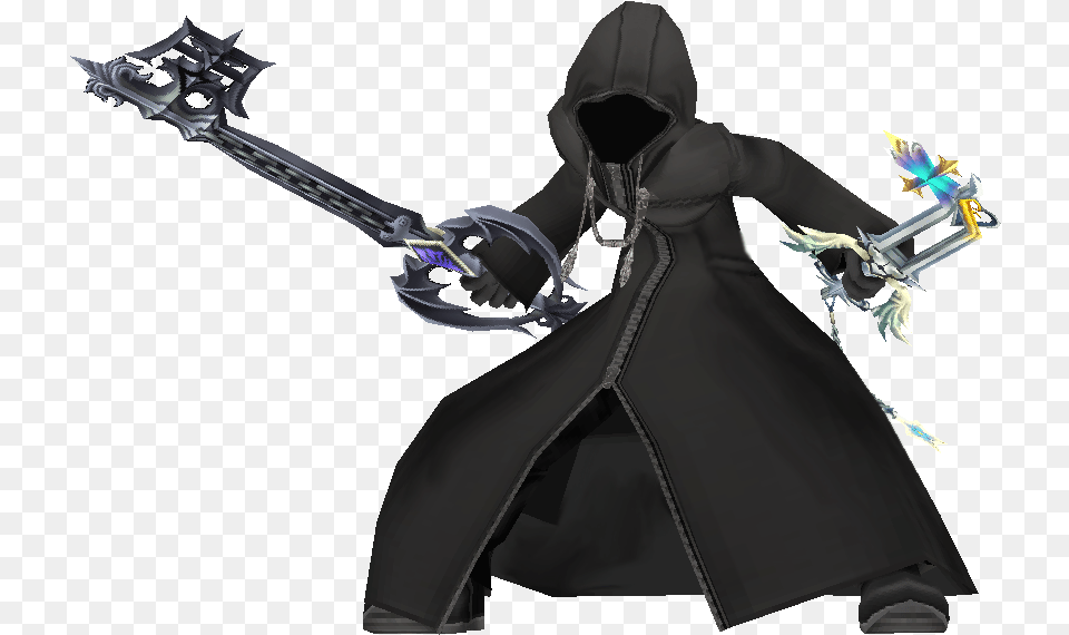 Roxas Kingdom Hearts Organization 13 Roxas, Weapon, Sword, Adult, Person Png Image