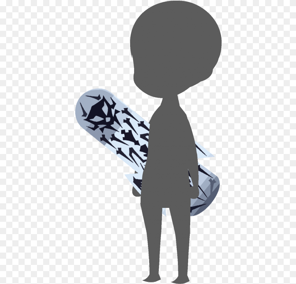 Roxas Skateboard Kingdom Hearts Xuxdark Road Media Kingdom Hearts Skateboard In Real Life, Silhouette, Person, Outdoors, Water Free Png Download