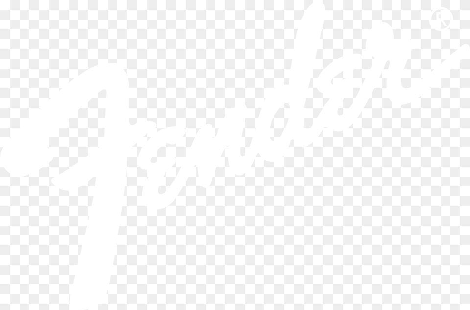 Roxy Music La Porte In Home Fender Logo White, Handwriting, Text Free Png Download