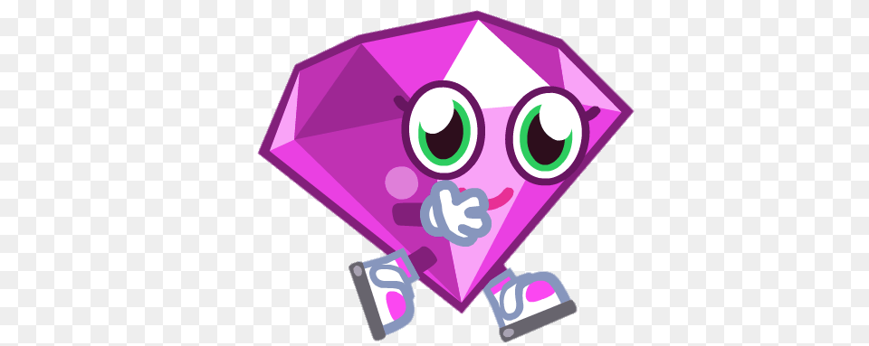 Roxy The Precious Prism Running, Purple, Accessories Png Image